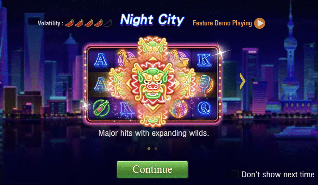 Night city gameplay